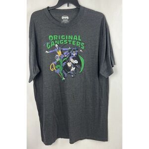 DC Comics Originals Batman the Original Gangsters T-Shirt‎ Gray 2XLT